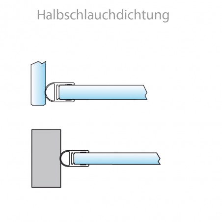 Halbschlauchdichtung