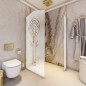 Walk In Dusche Royal 14-Gold-Blooming