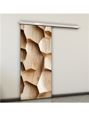 Holzschiebetür Slim-Line - Holzkunst  Model 1002