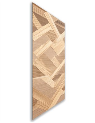 Holzschiebetür Nur Türblatt - Holzkunst  Model 1063