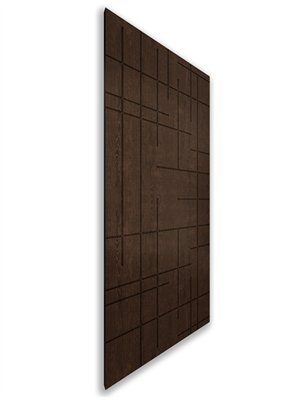 Holzschiebetür Nur Türblatt - Wenge  Model 2087