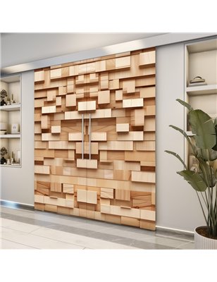 Holzschiebetür Eco-Line - Holzkunst  Model 3022-2