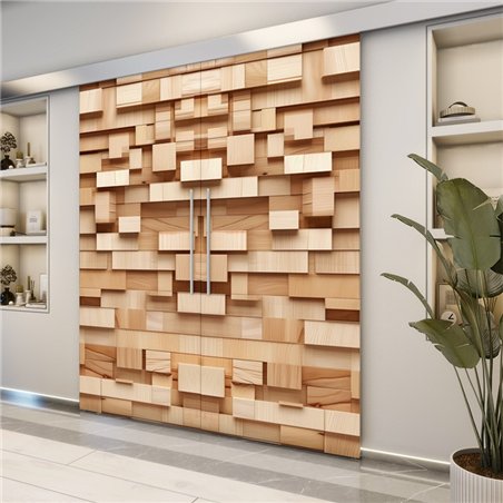 Holzschiebetür Eco-Line - Holzkunst  Model 3022