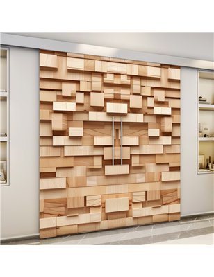 Holzschiebetür Eco-Line - Holzkunst  Model 3022-3