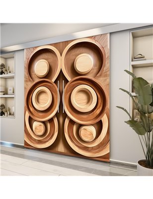 Holzschiebetür Eco-Line - Holzkunst  Model 3070