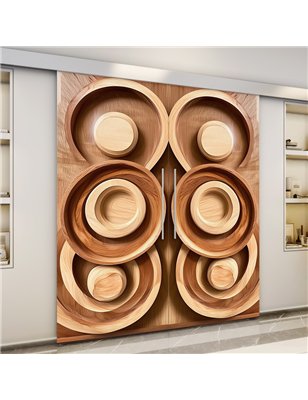 Holzschiebetür Eco-Line - Holzkunst  Model 3070-3