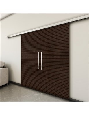 Holzschiebetür Slim-Line - Wenge  Model 3014-3