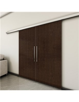 Holzschiebetür Slim-Line - Wenge  Model 3078-3