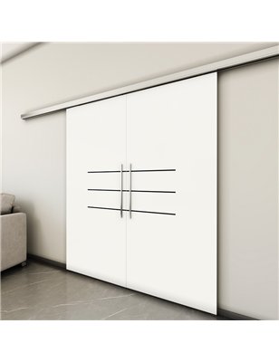 Holzschiebetür Slim-Line - Design-Linien  Model 3009-3