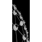 Glasschiebetür ECO-LINE Network Gelasert Auf Klarglas