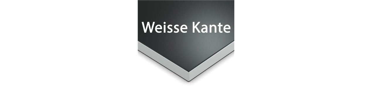 Holzschiebetüren: Nur Türblatt, Eiche und Weiss, einflügelig, Weisse Kante für Ihr Zuh