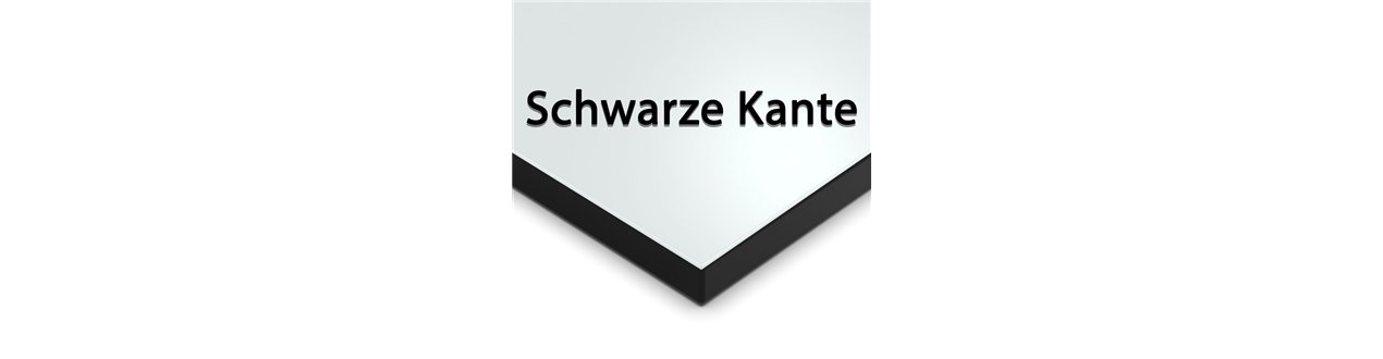 Holzschiebetüren: Barn-Line, Eiche und Weiss, einflügelig, Schwarze Kante für Ihr Zuha