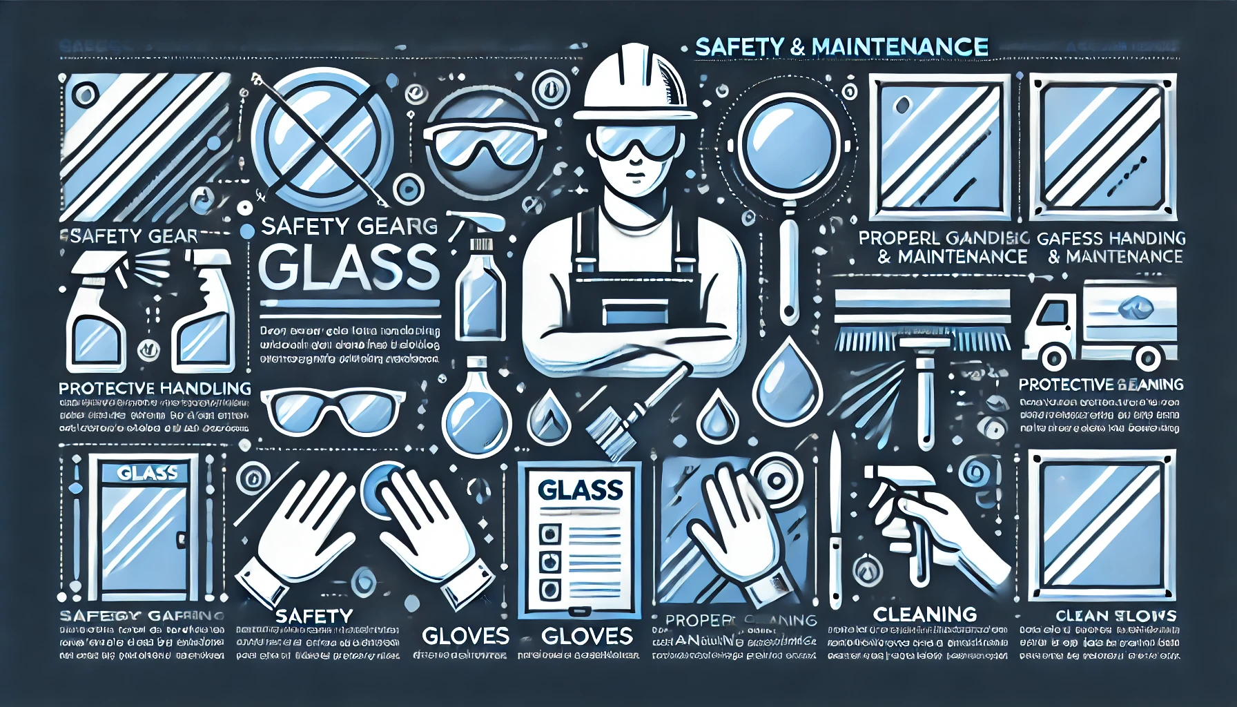 Glas, Aluminium & Edelstahl – Materialeigenschaften & Pflegehinweise​ - 1